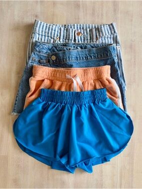 Cat & Jack Art Class Girls Shorts - Bundle of 4 Size 8